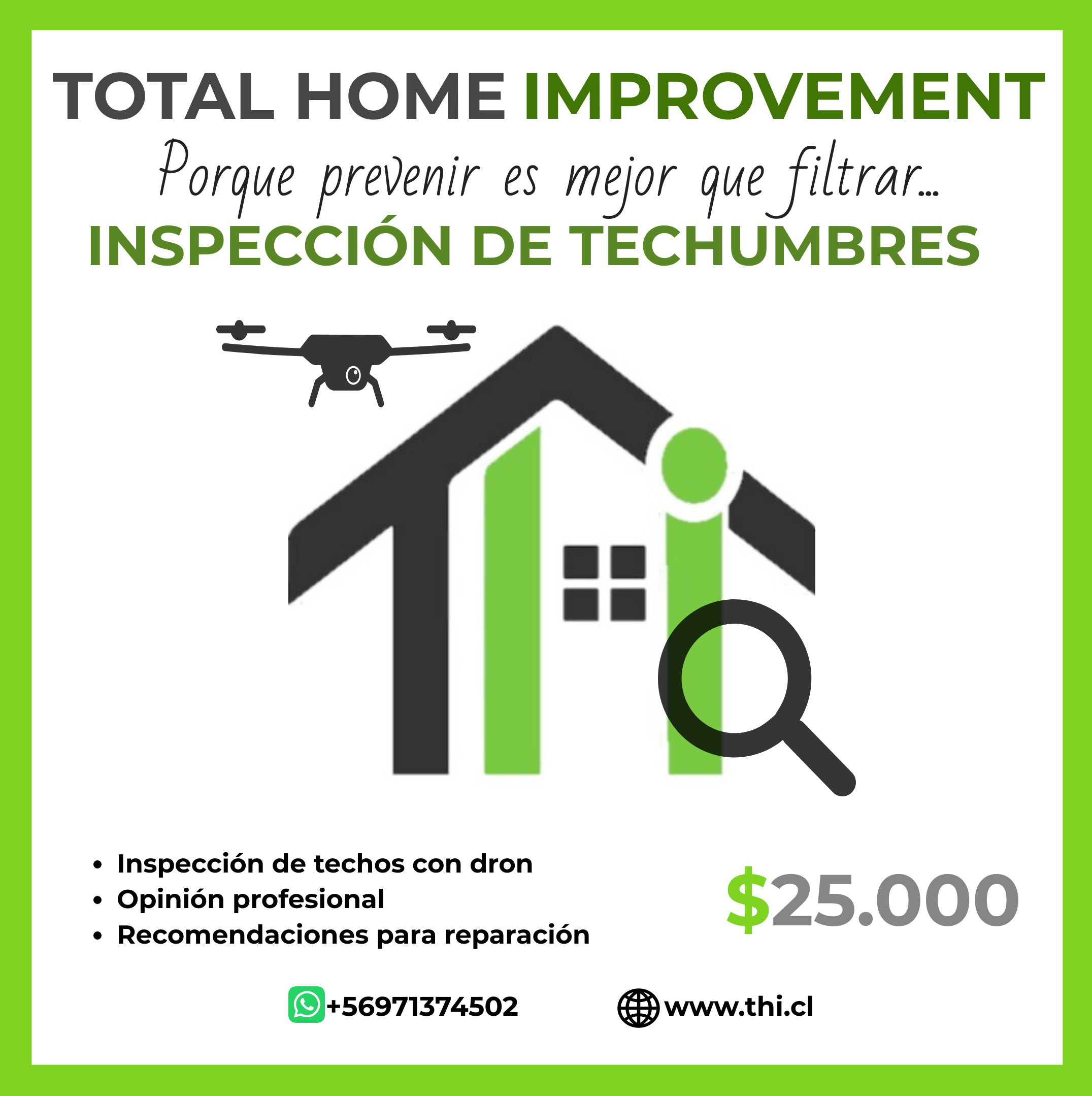 Inspección de Techumbres